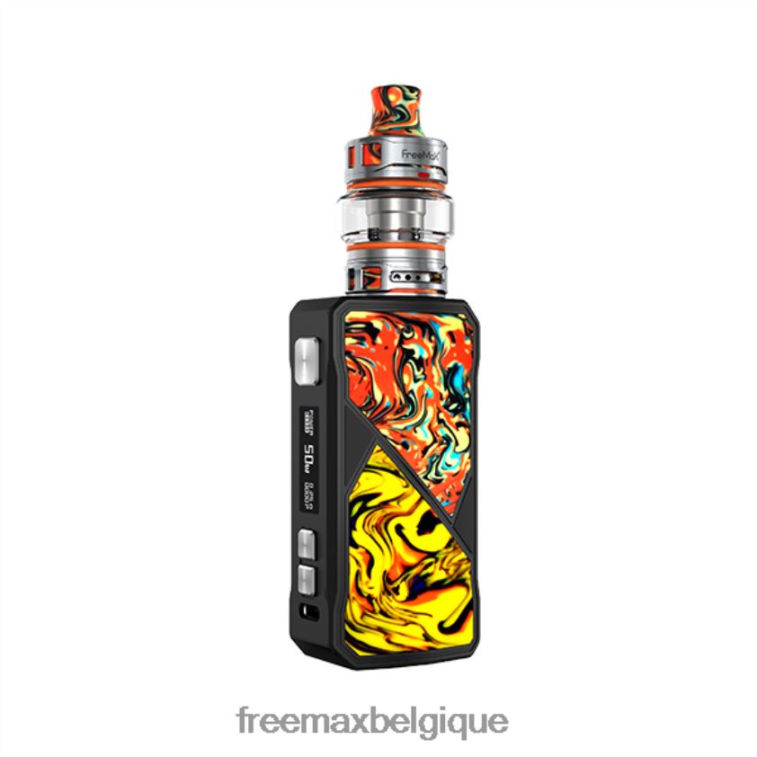 Freemax Disposable Vape - FreeMAX MAXUS kit 50w NBZ20X70 Orange jaune